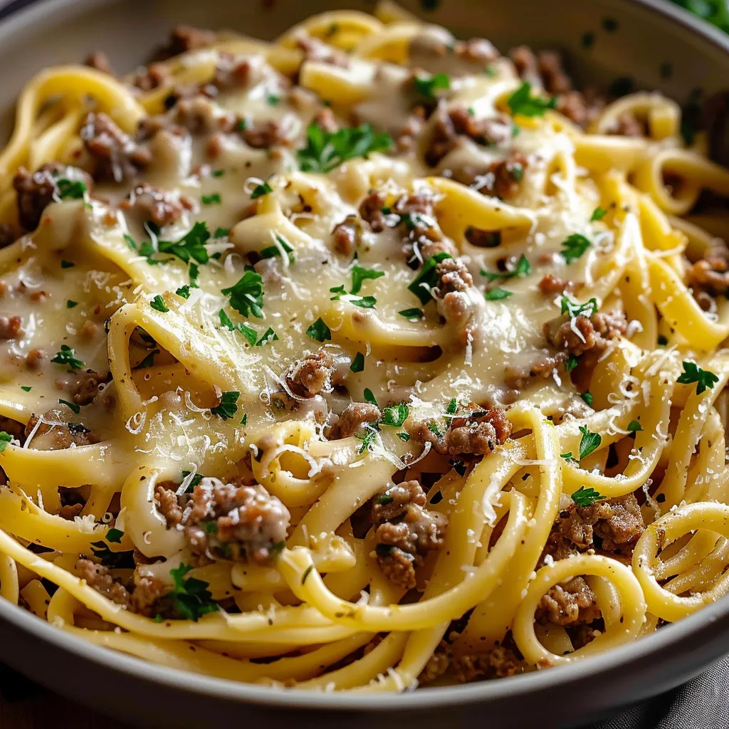 Linguine au Bœuf : Un Plat Chaleureux et Goûteux