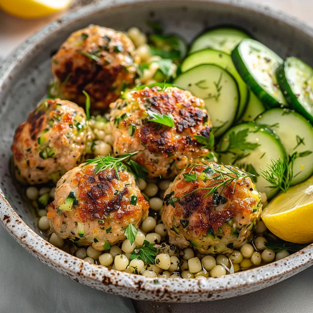Boulettes de Poulet Grecques : Un Voyage Gustatif Méditerranéen