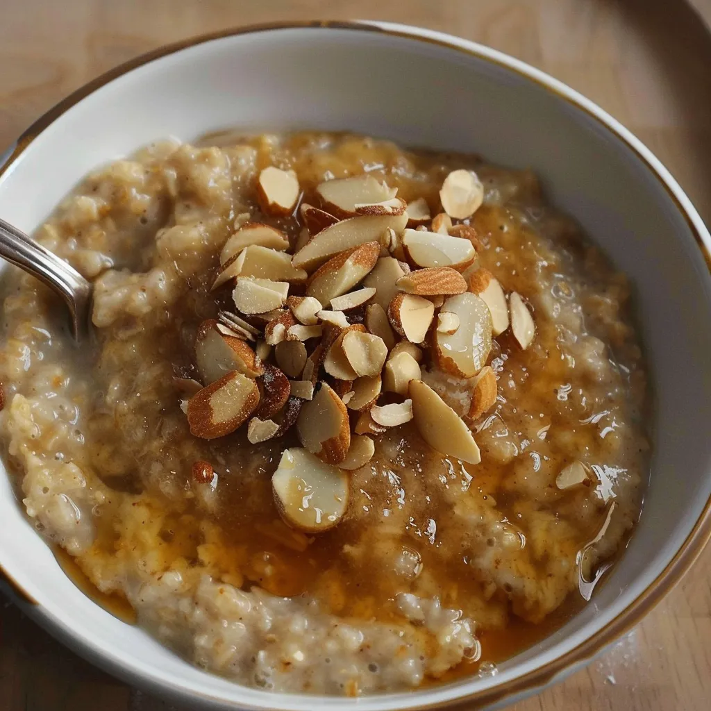Porridge aux Amandes Façon Croissant
