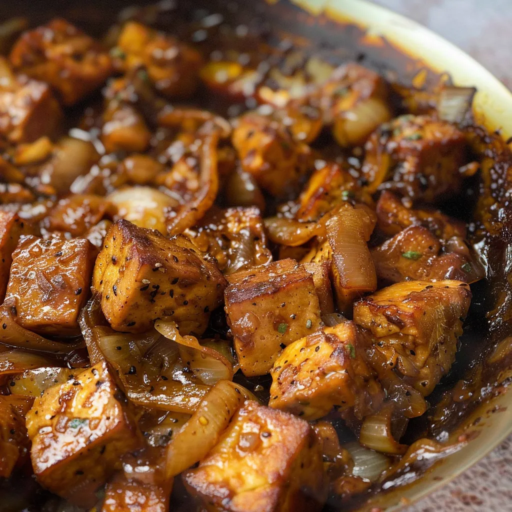 Adobo de Tofu Épique - Recette Végétalienne Facile et Délicieuse