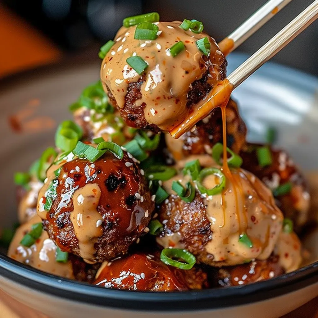 Boulettes BBQ Coréennes avec Sauce Gourmande