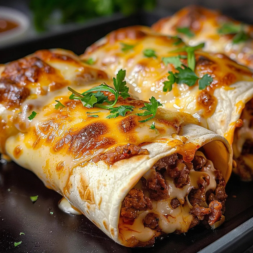 Délicieux Tacos au Fromage