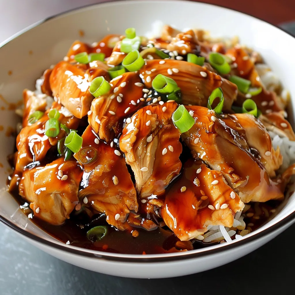 Recette Facile Poulet Teriyaki