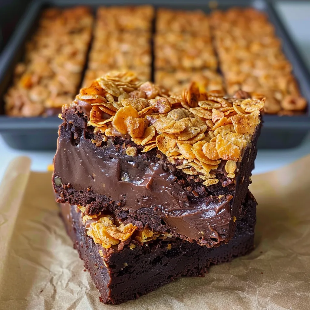 Brownies aux Cornflakes