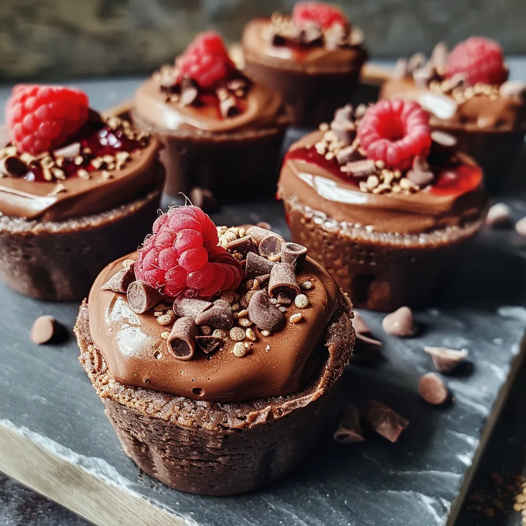 Coupes de Mousse au Chocolat et Framboise - Dessert Marry Me