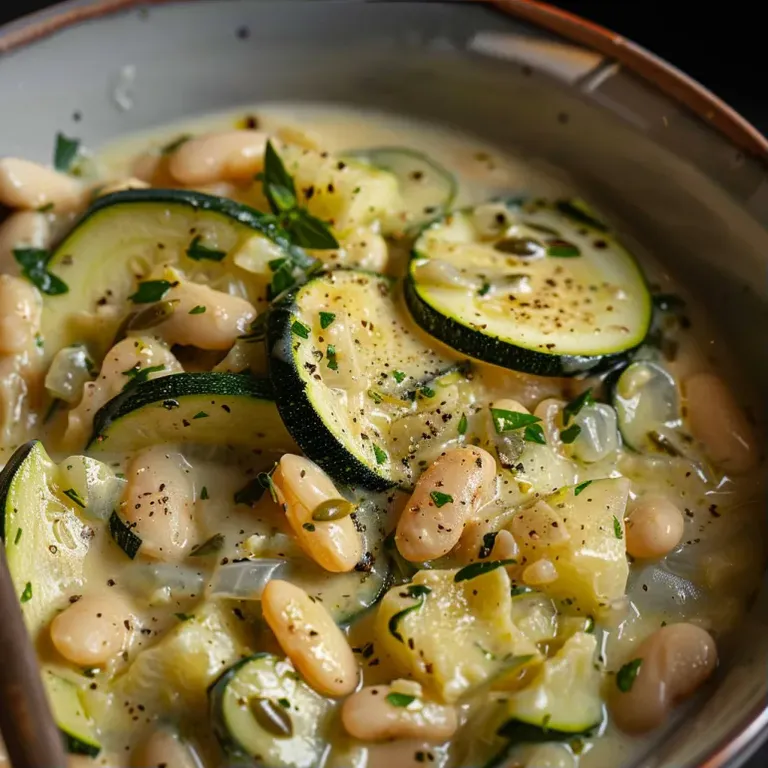 Haricots blancs et courgettes : recette méditerranéenne facile