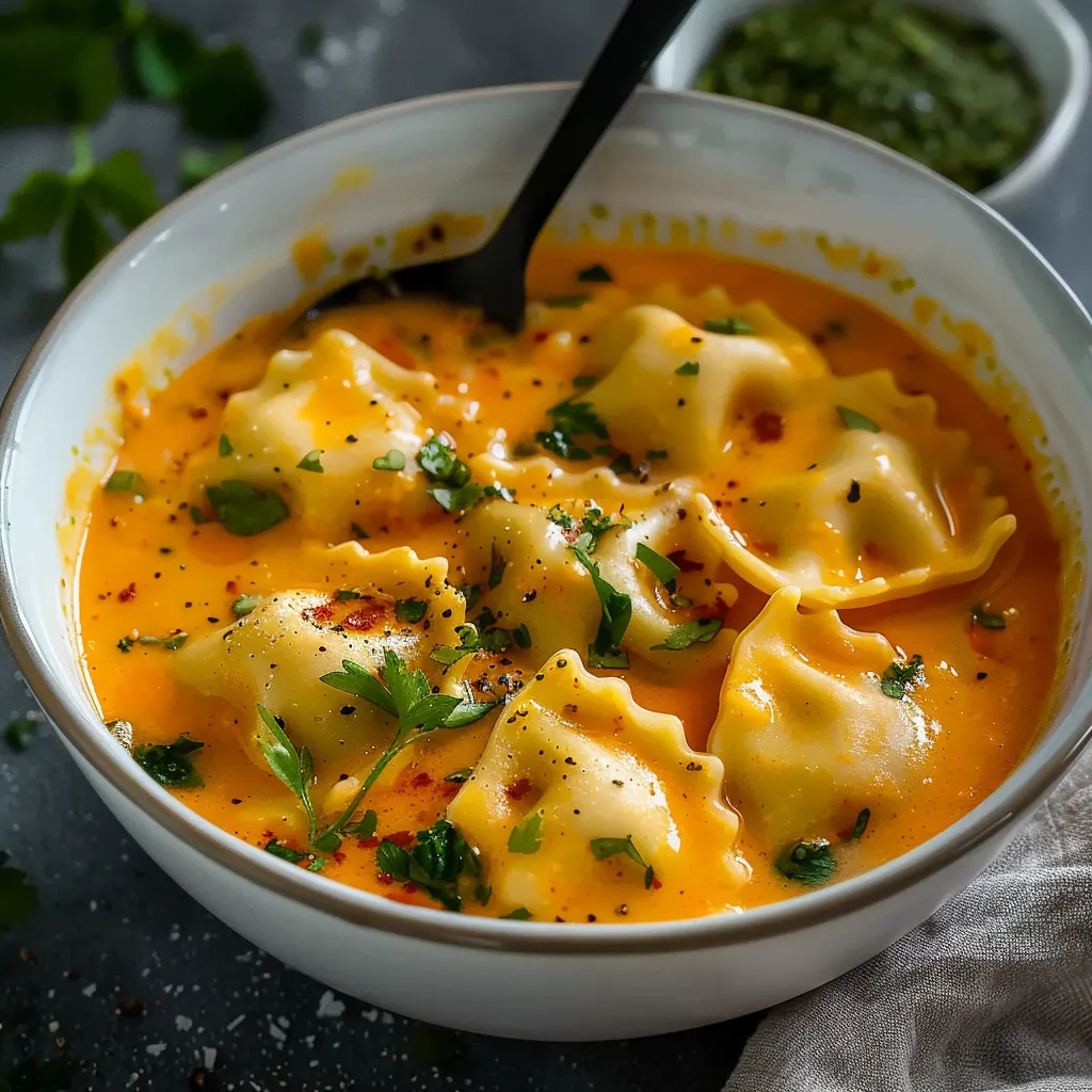 Raviolis au Curry Thaï