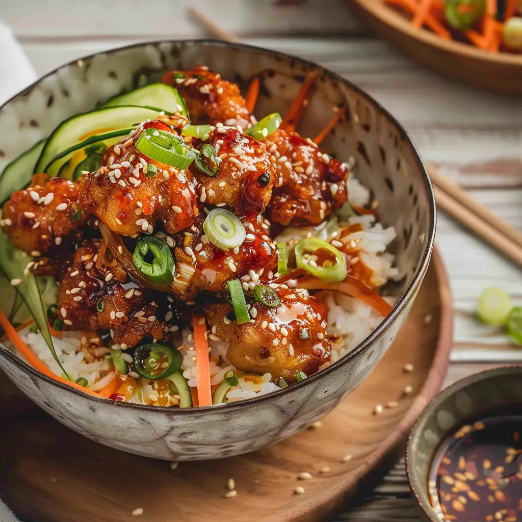 Bol de Riz au Poulet Karaage : Recette Japonaise Facile