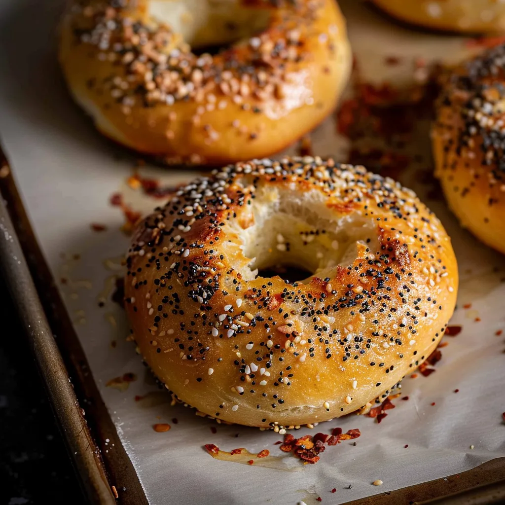 Bagels faits maison simples et croustillants
