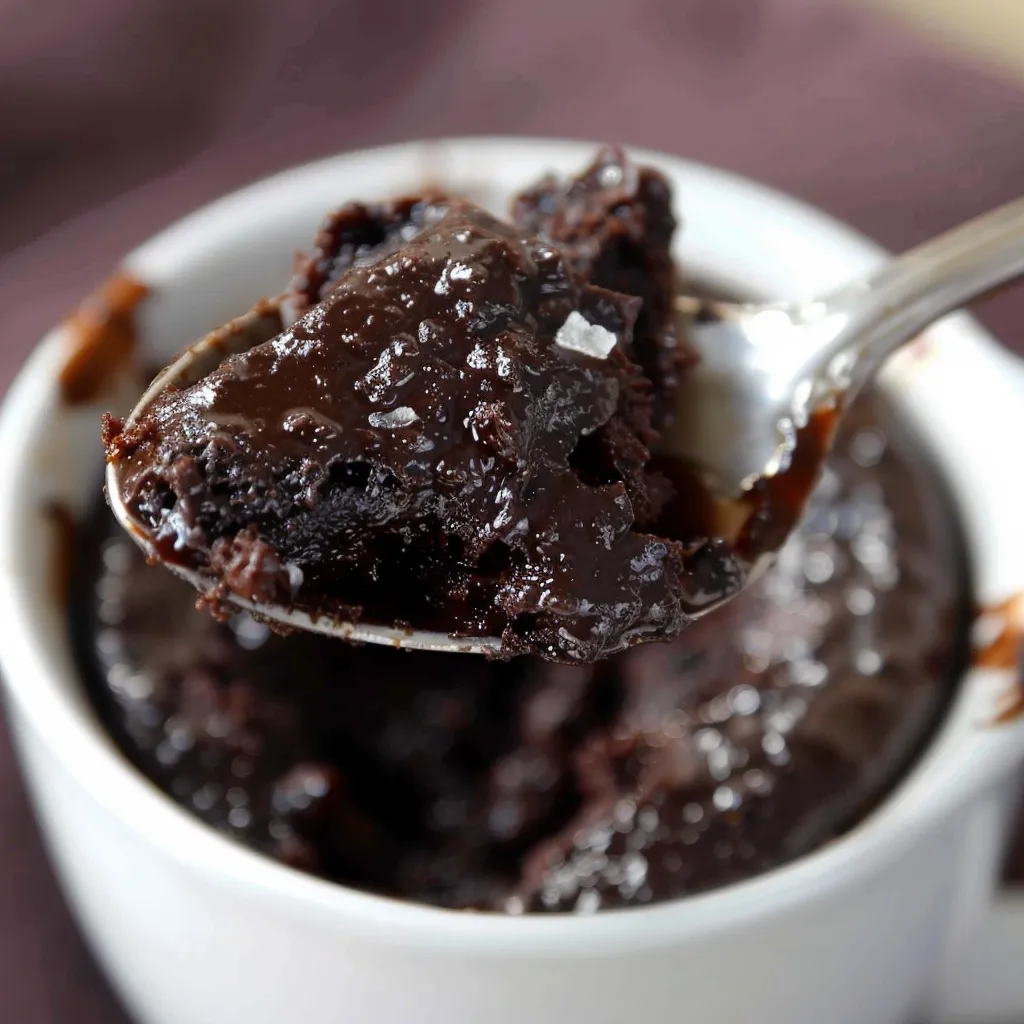 Mug cake chocolat : dessert express pour une personne