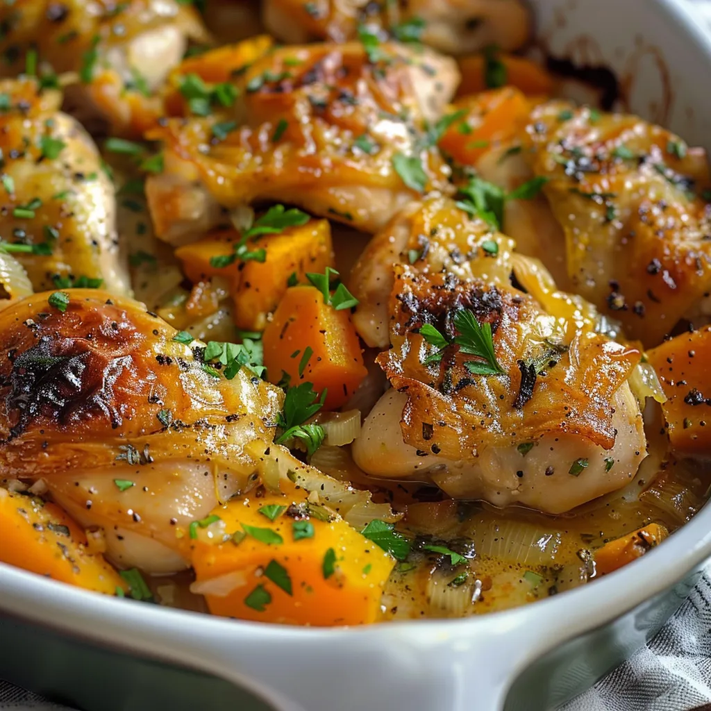 Délicieux Gratin Poulet et Légumes Fondants