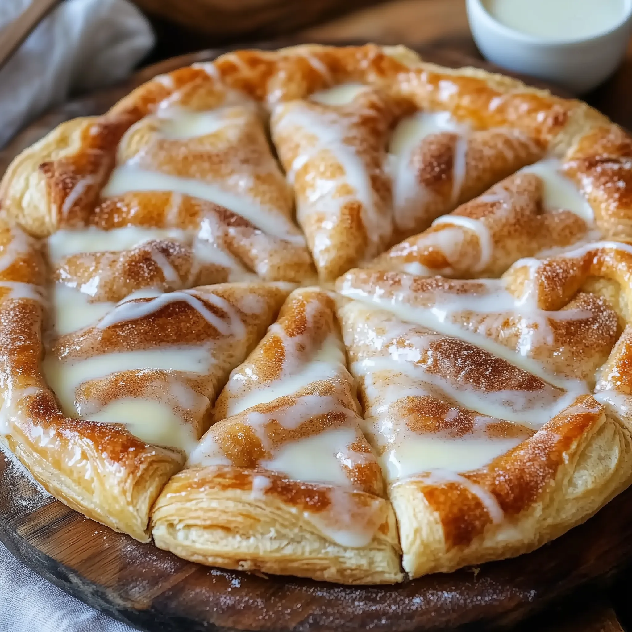 Pizza Douceur Cannelle et Sucre