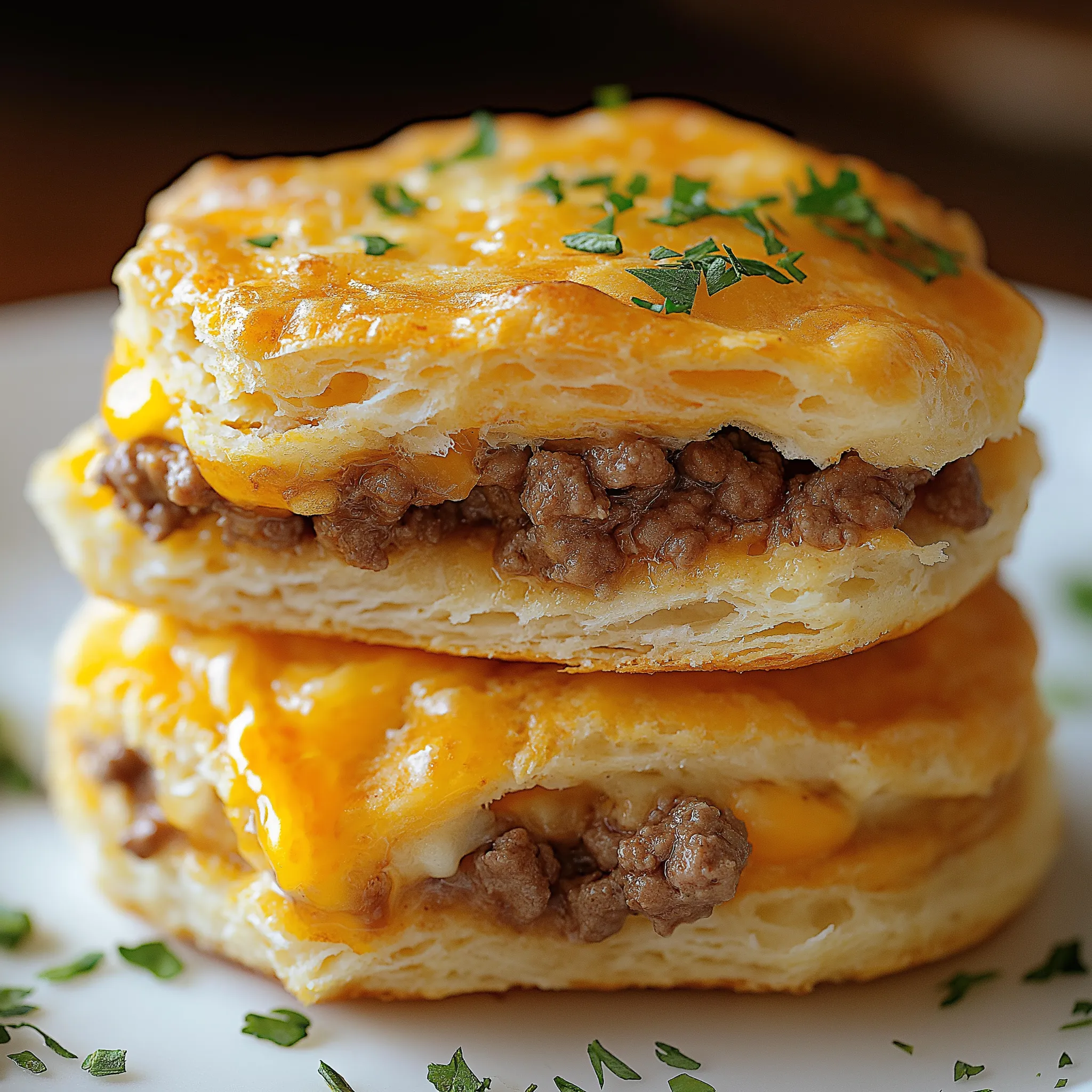 Bouchées au Bœuf et Cheddar Gourmandes