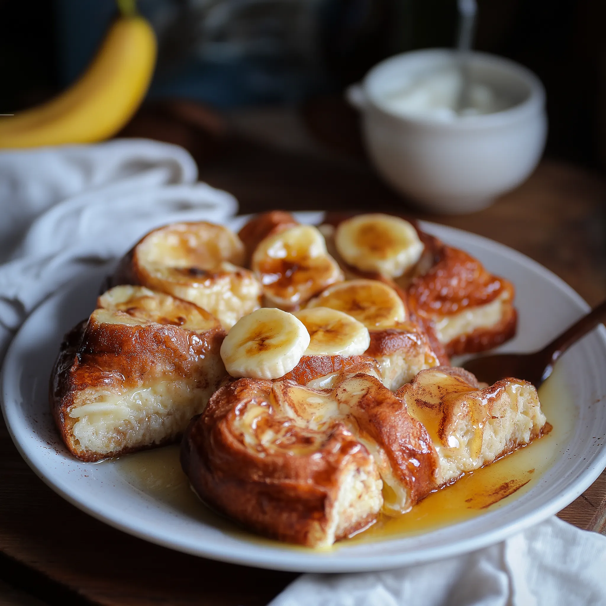 Pain Perdu Brioché aux Bananes - Recette Gourmande