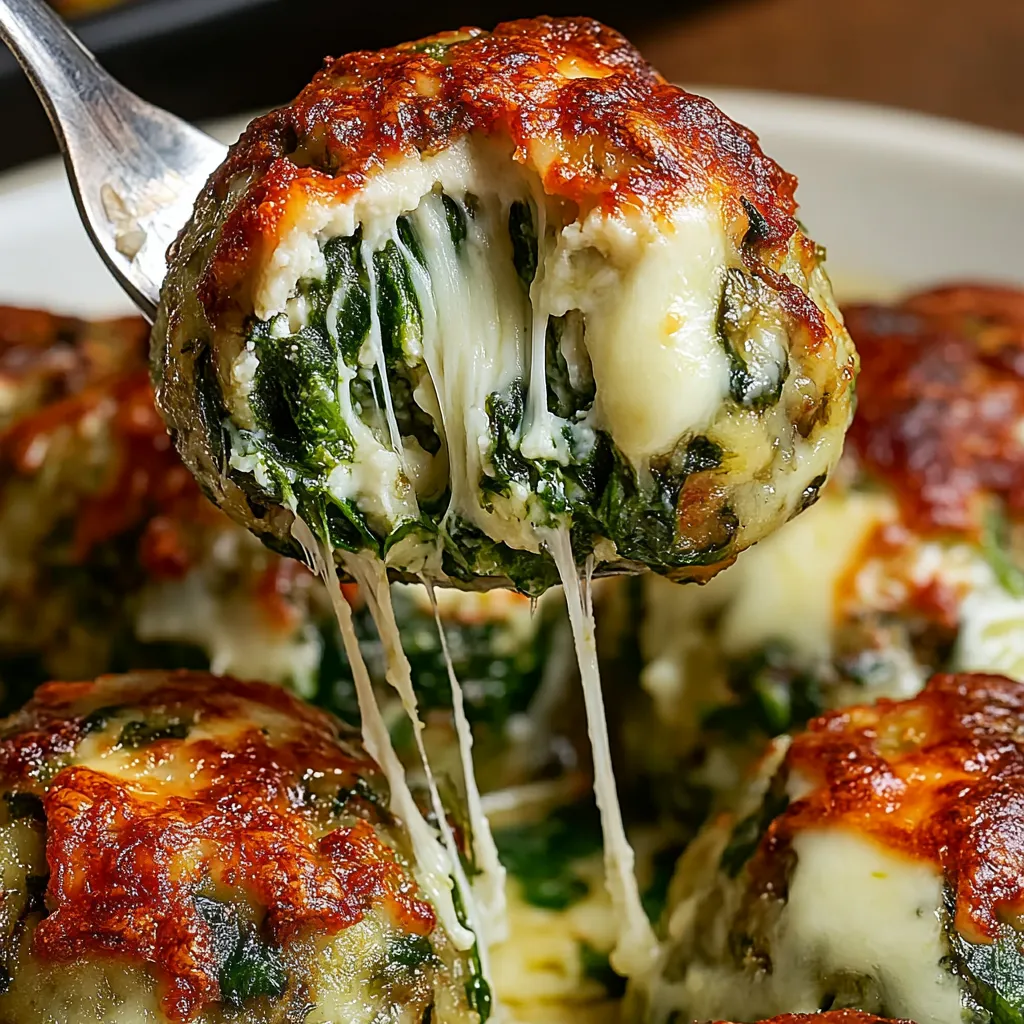 Épinards Ail Mozzarella Fondante