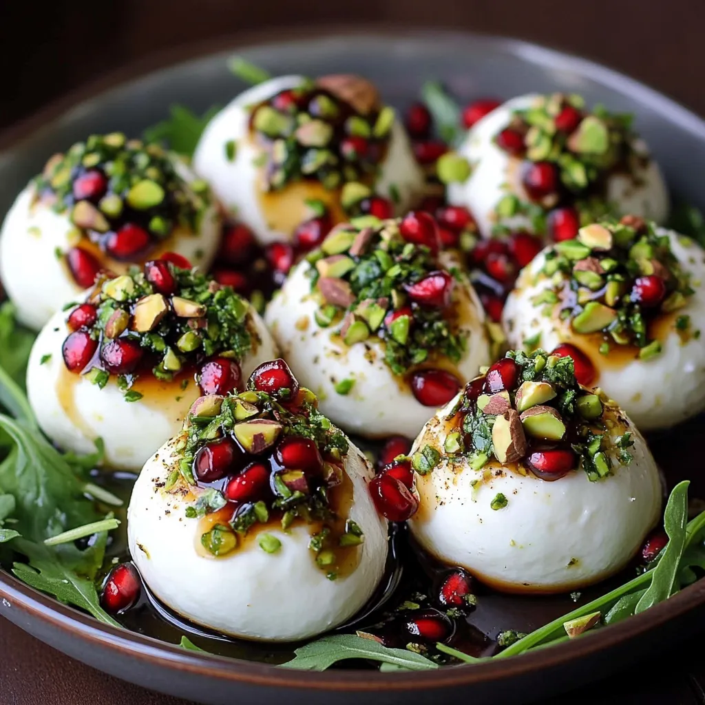 Délicieuses Boules de Burrata