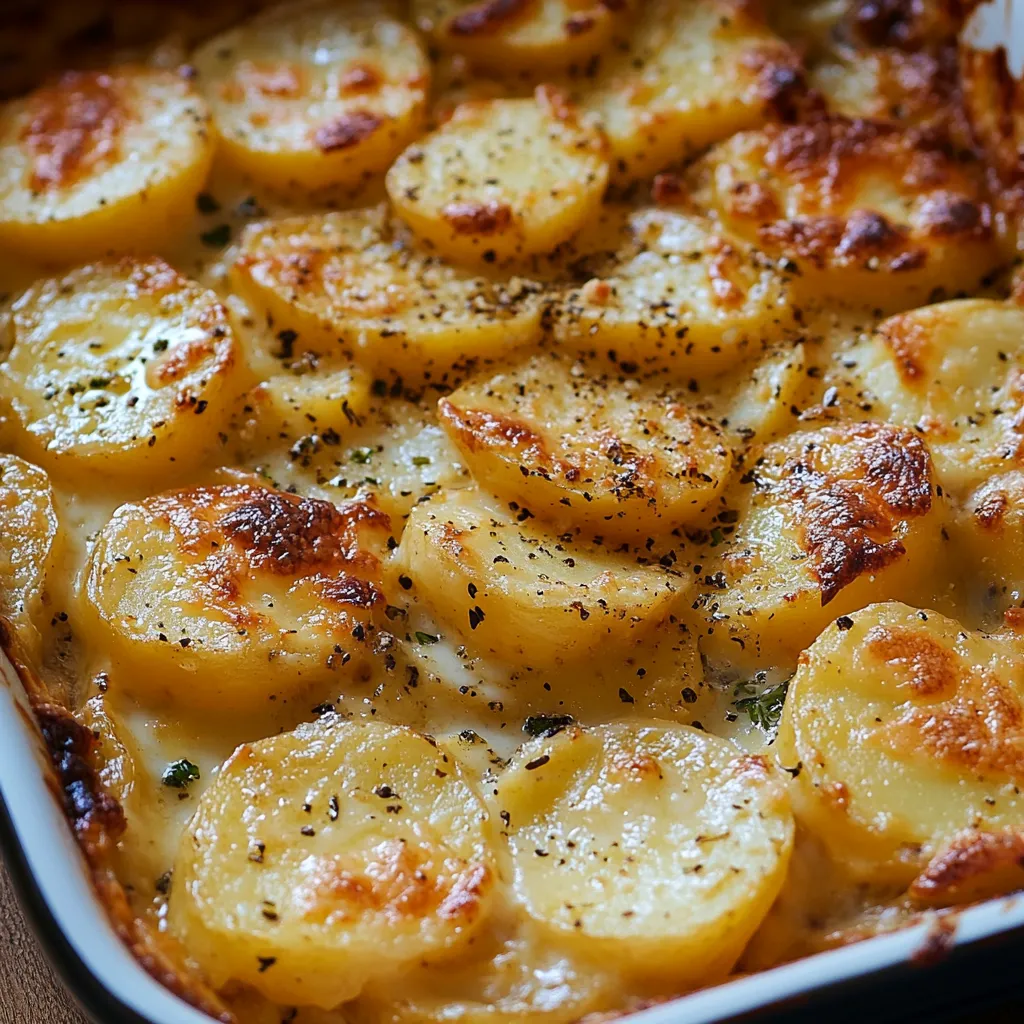 Délicieux gratin Delmonico