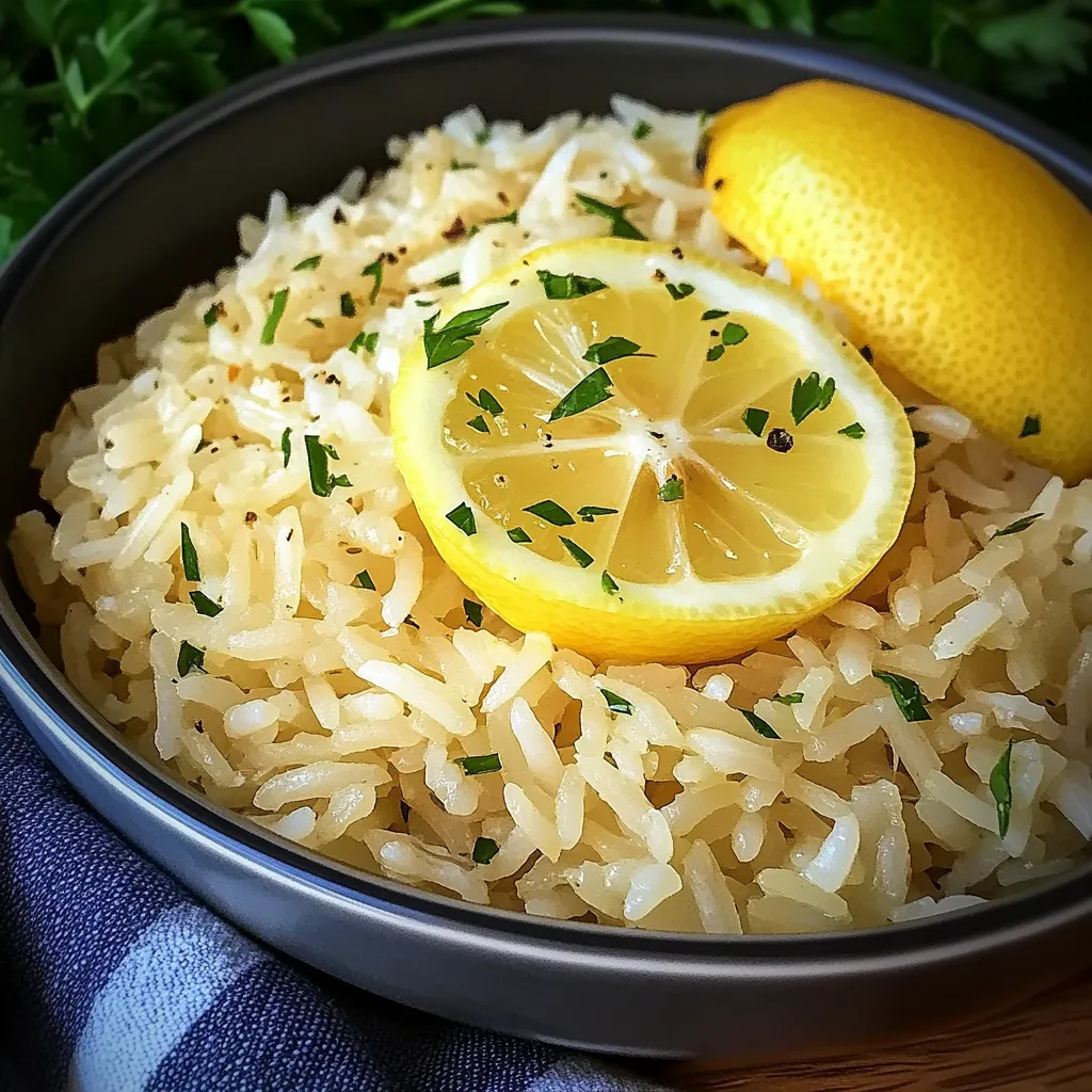 Riz Grec Citronné