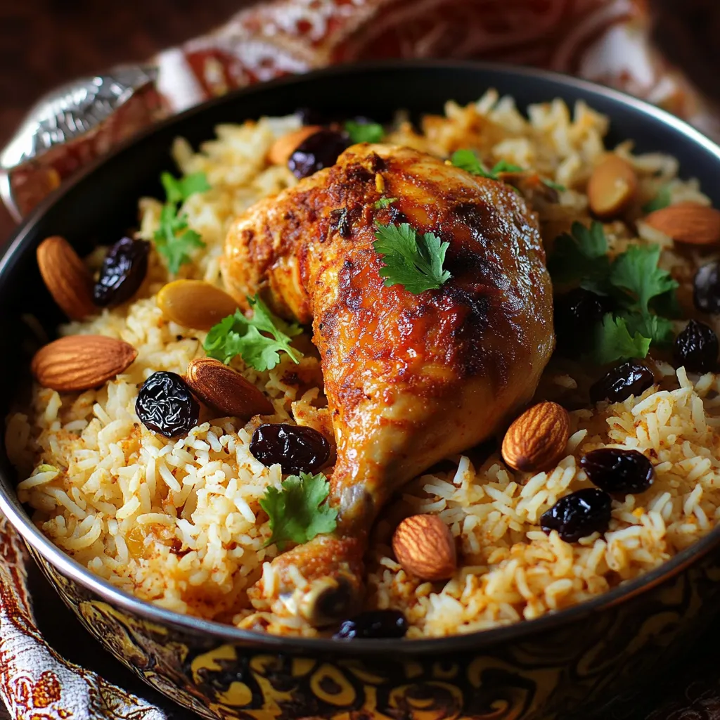 Kabsa au Poulet | Plat Familial Oriental