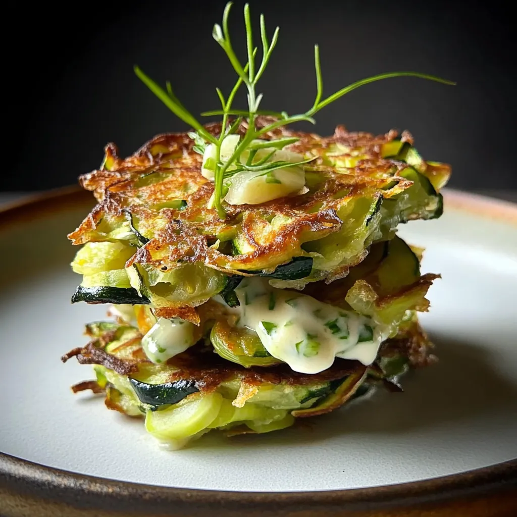 Beignets de courgette version végétarienne croustillante