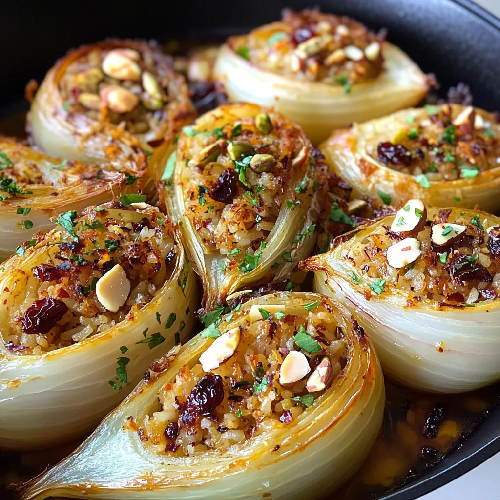 Oignons Farcis Saveur Unique