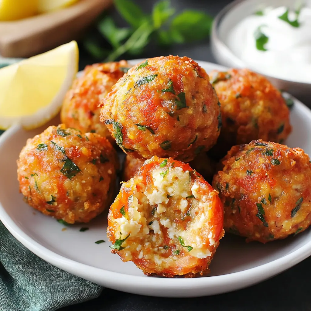 Croustillantes Boulettes Grecques
