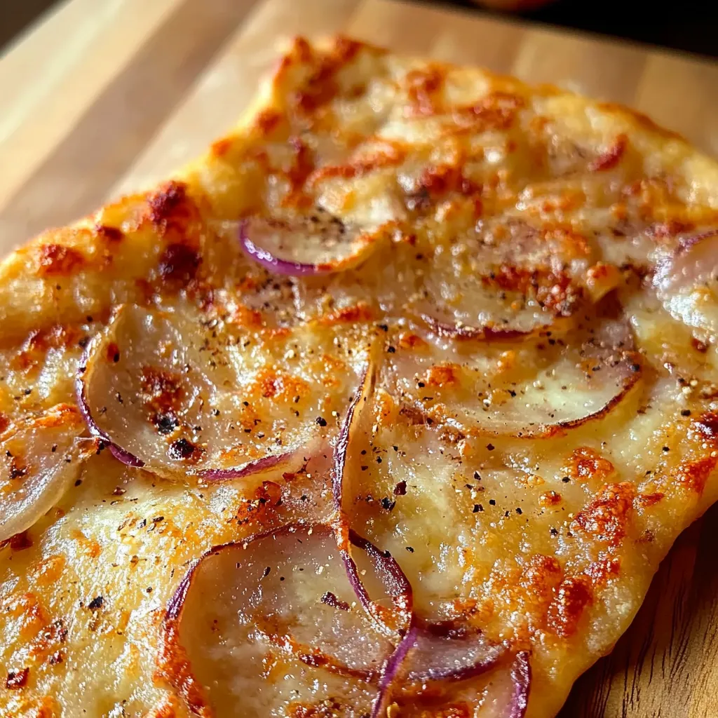 Focaccia Moelleuse aux Oignons