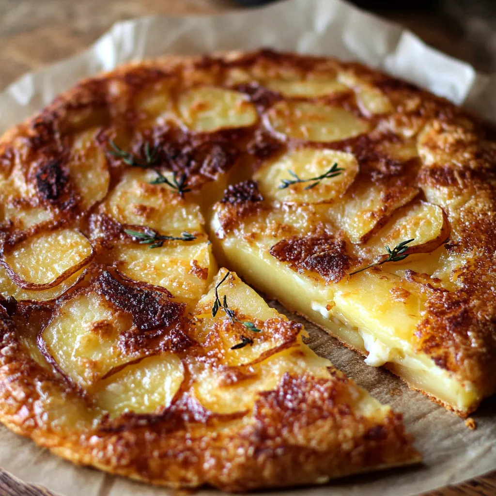 Galette de Fromage et Pommes de Terre Fondante