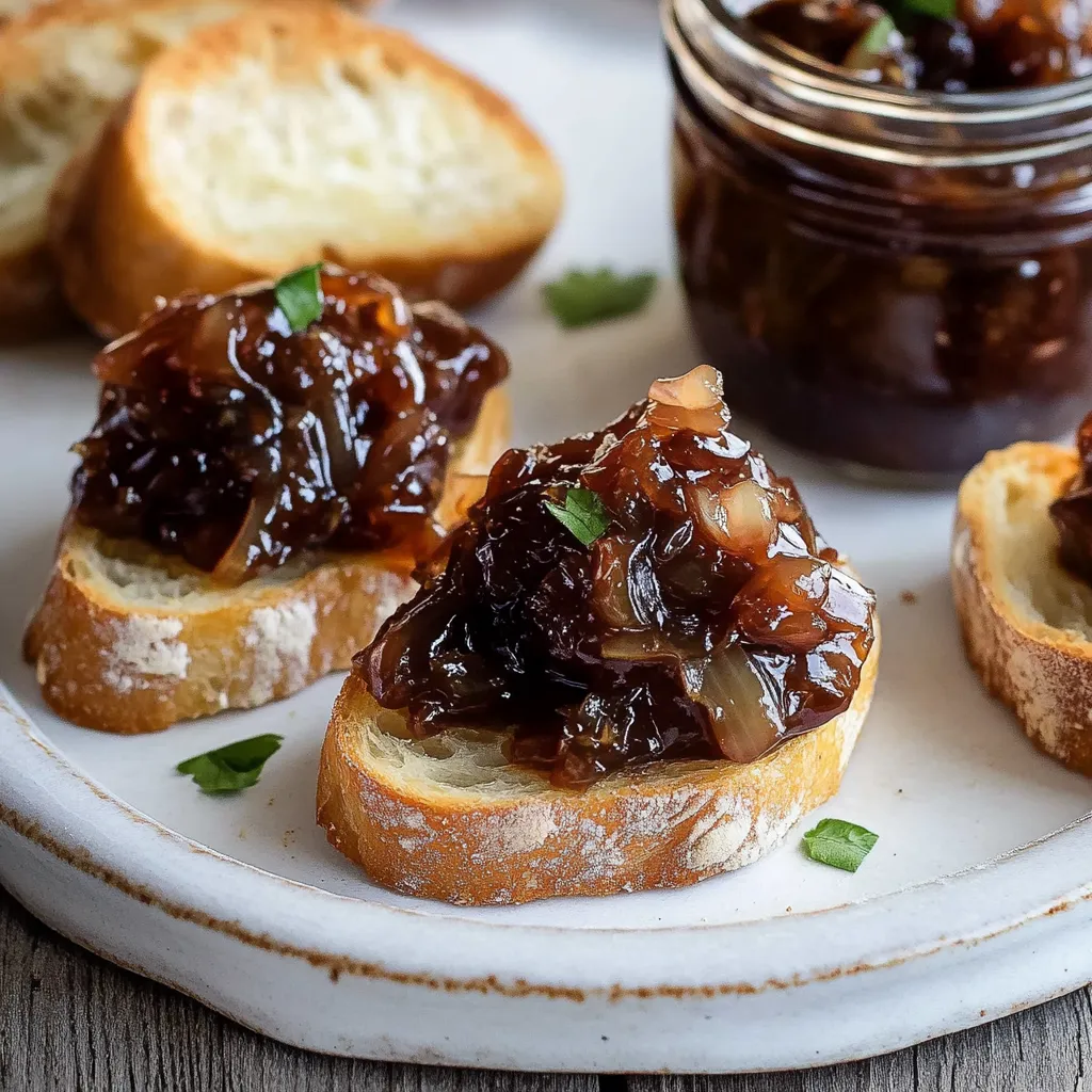 Confit d'Oignons Sucrés : Un Accompagnement Addictif