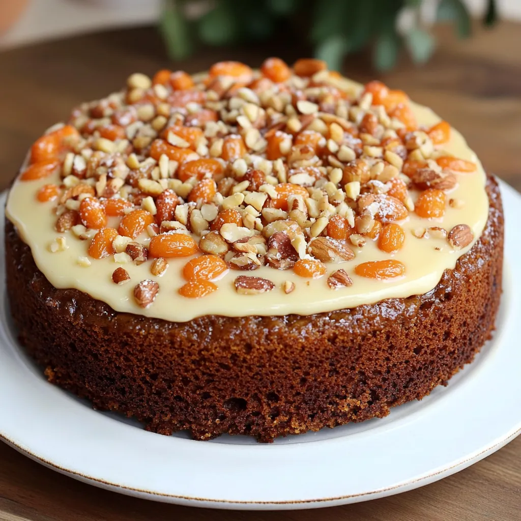 Gâteau carotte sans gluten facile et moelleux