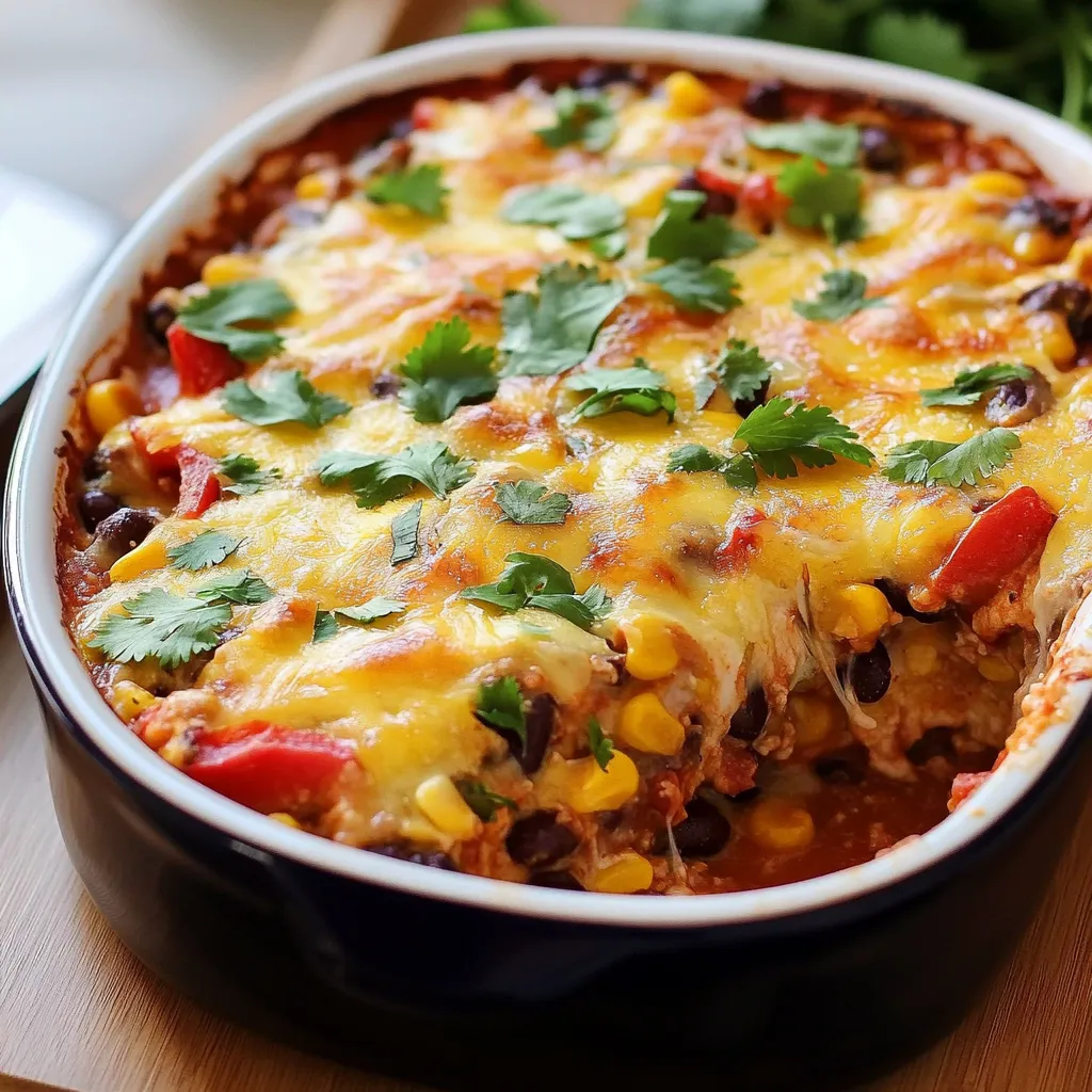 Gratin Mexicain Végétarien Simple et Savoureux