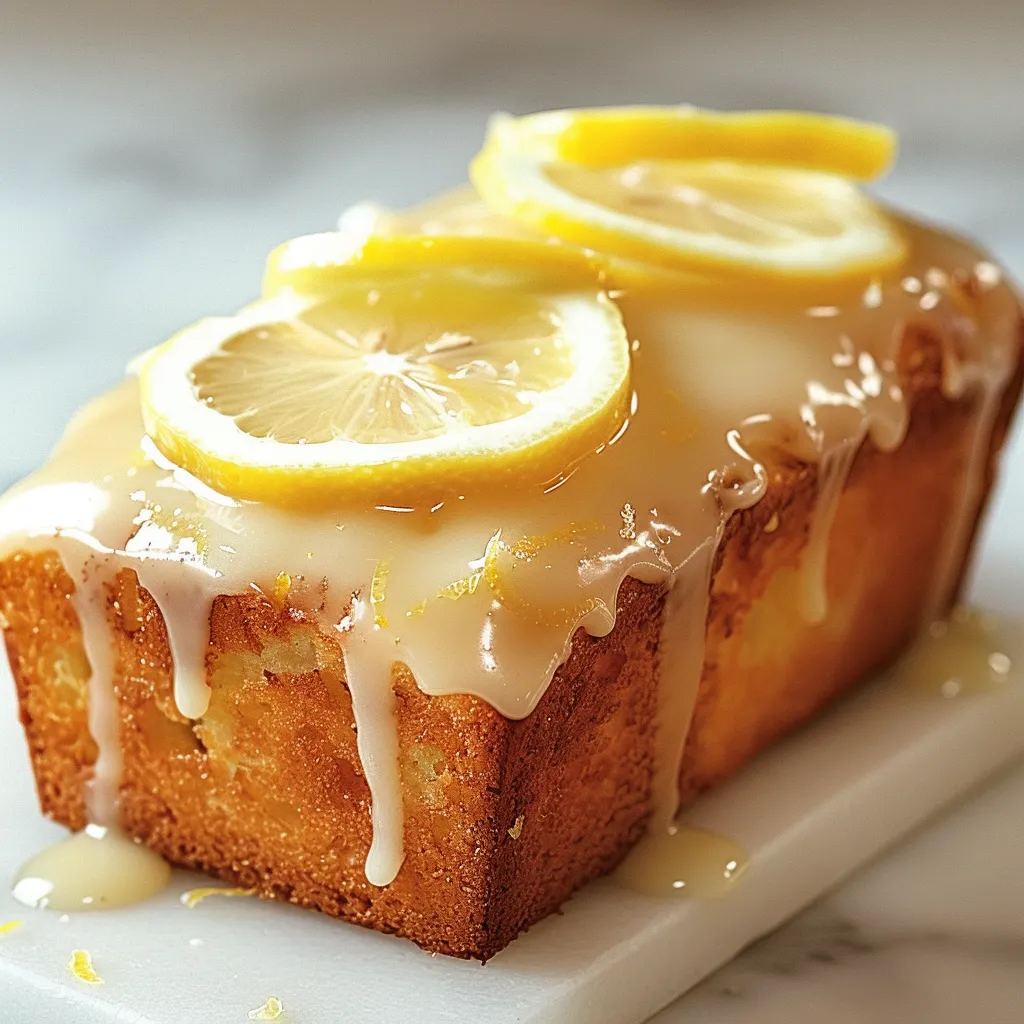 Délicieux Cake au Citron