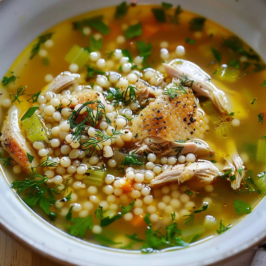 Un bol bien rempli de Poulet et Couscous