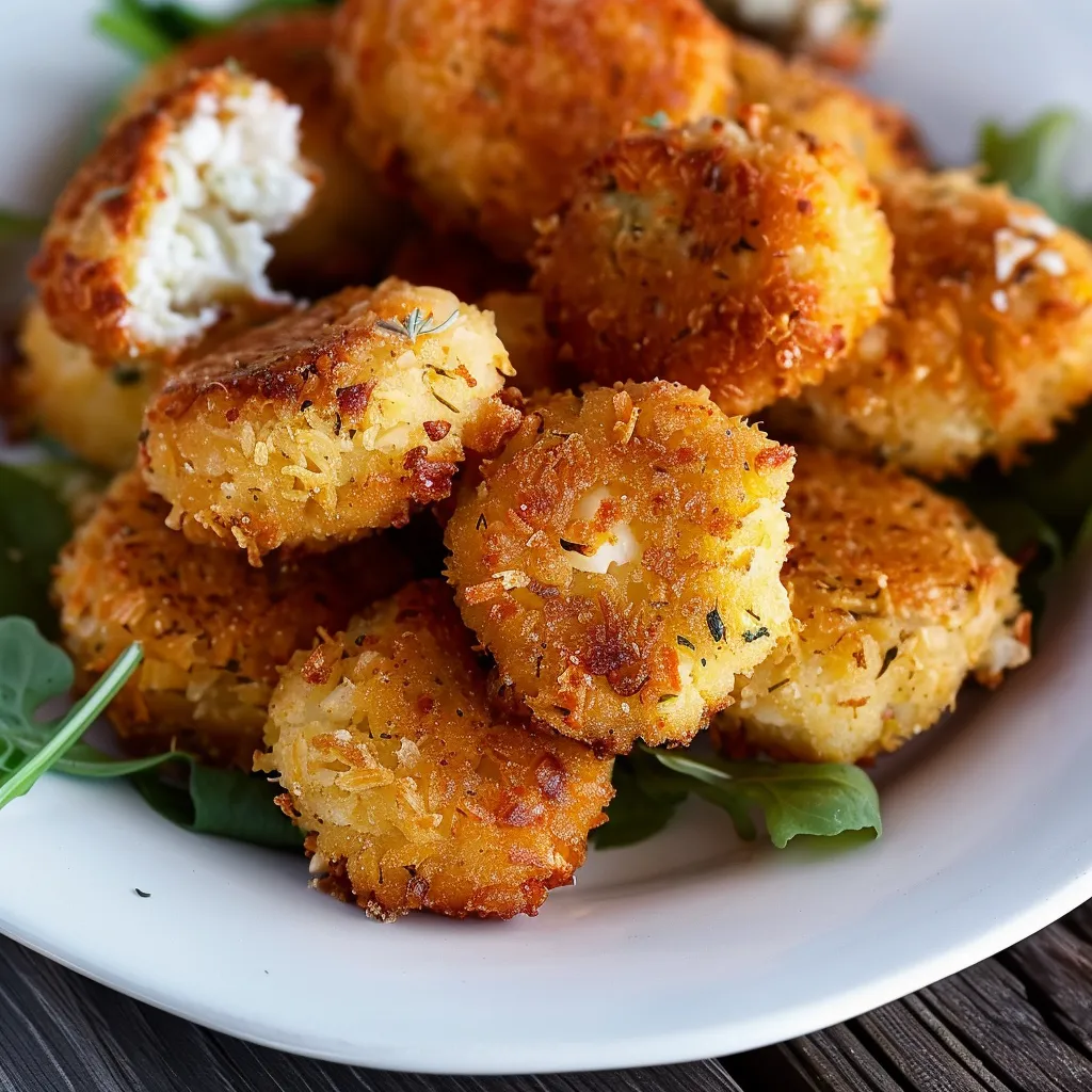 Croquettes chou-fleur rapides fromage blanc | Cuisine légère