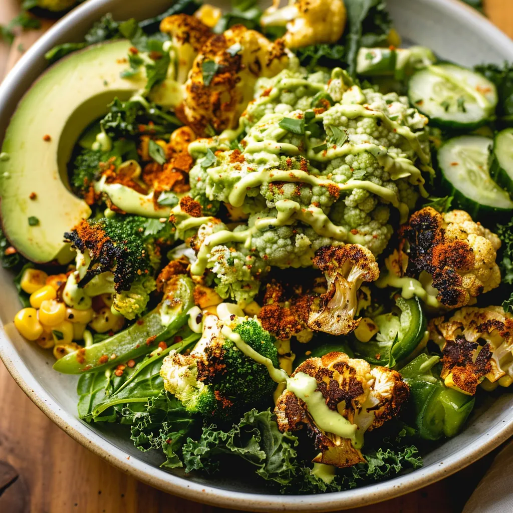 Déesse Verte - Plat léger plein de vitalité