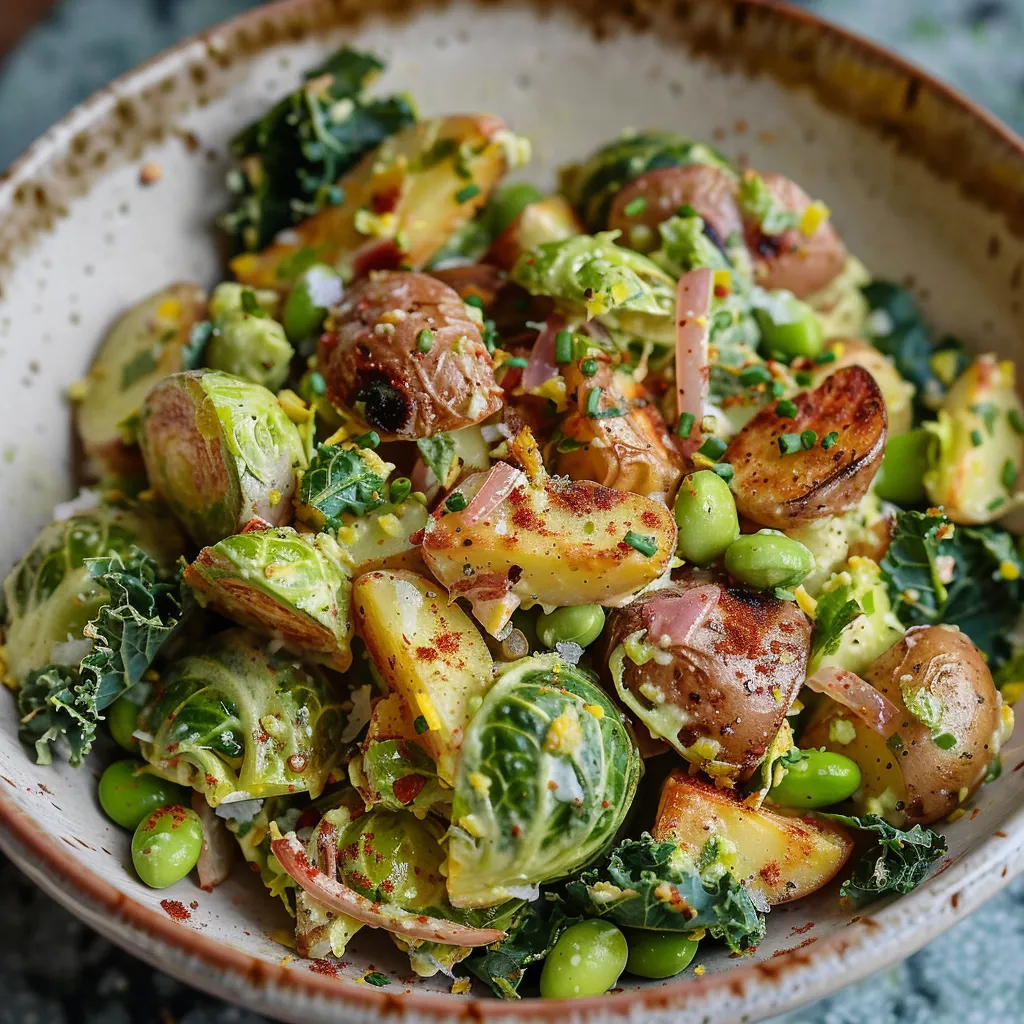 Salade de Pommes de Terre Écrasées - Astuce Gourmande Simple