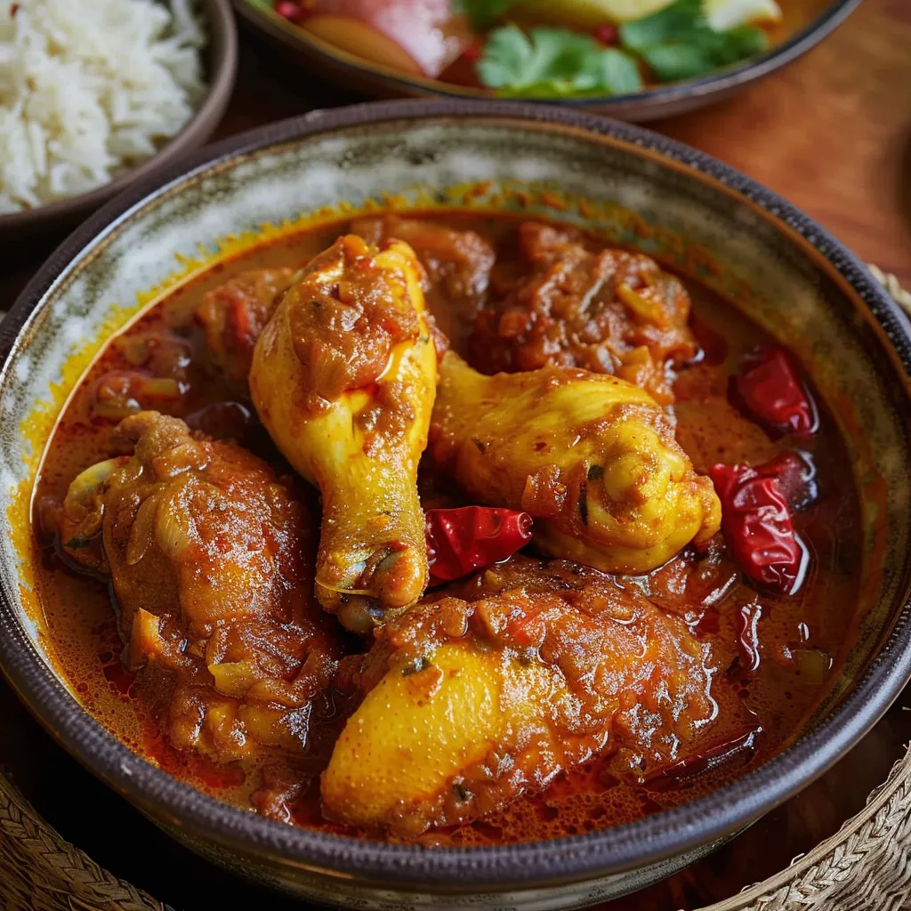 Poulet Curry Birman Authentique