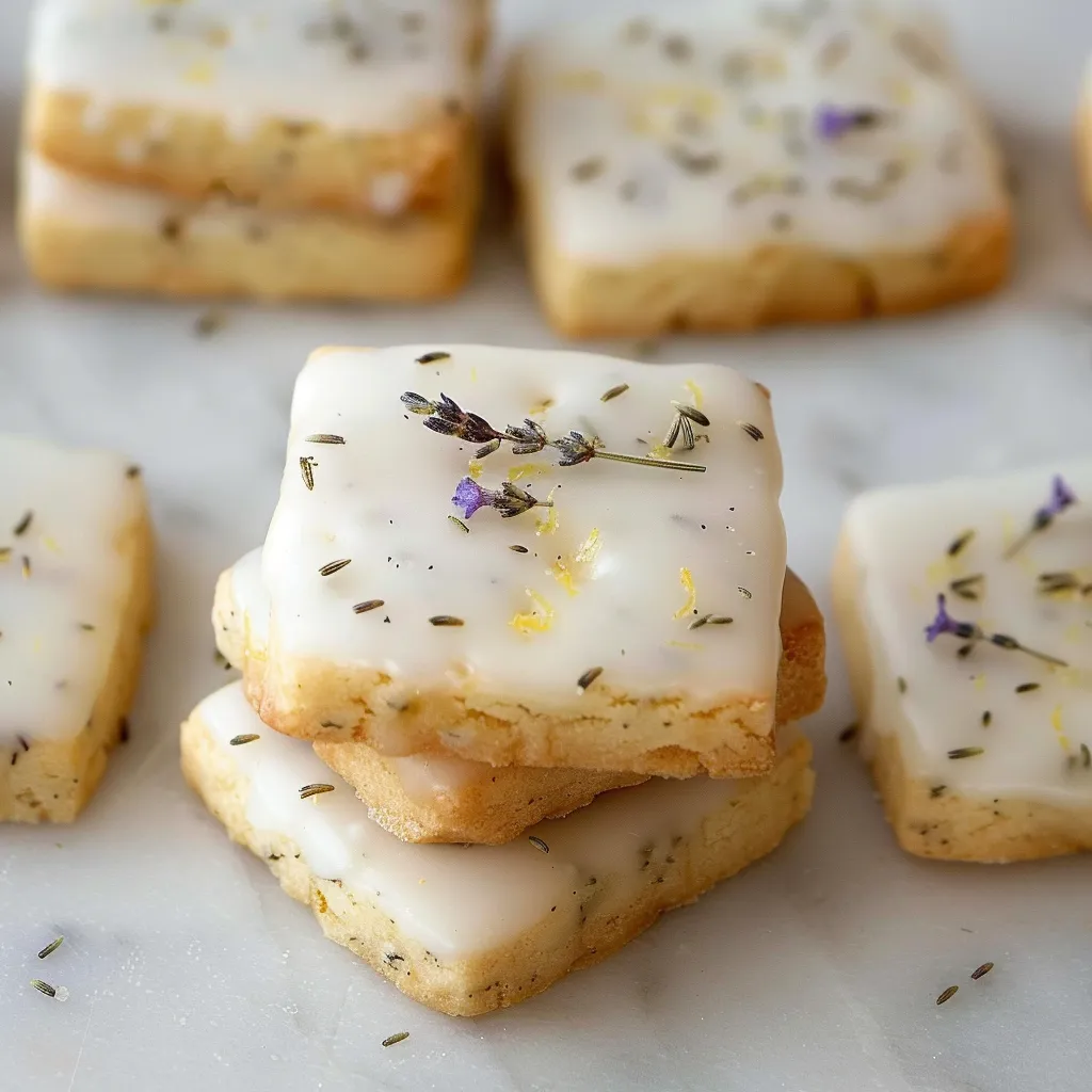 Sablés Citron Lavande Glacés