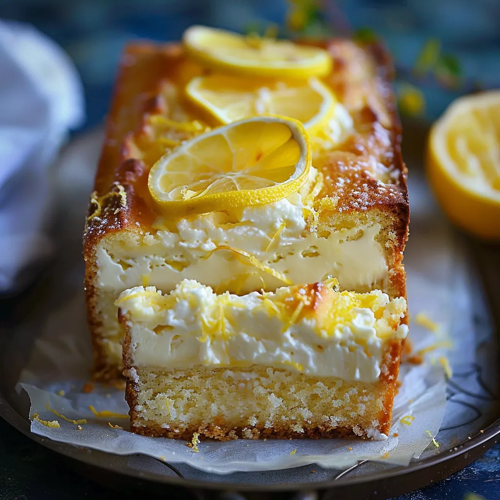Cake Citron Fromage Frais Facile Gourmand