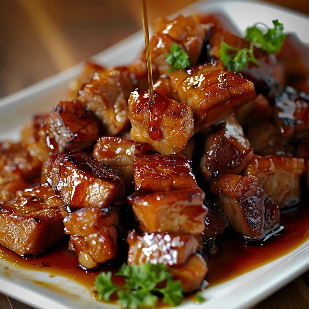 Porc caramélisé : fondant et gourmand