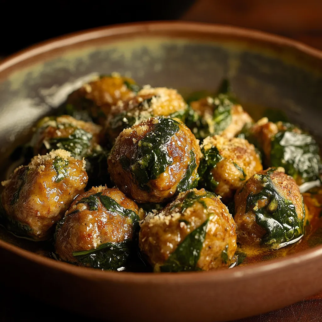Délicieuses Boulettes Épinards et Pain
