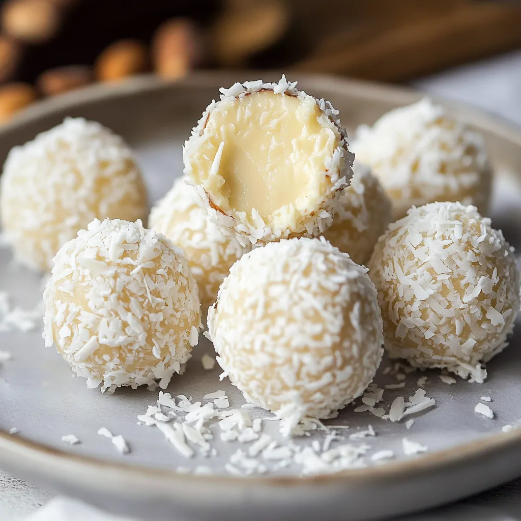 Bouchées Légères Coco Vegan