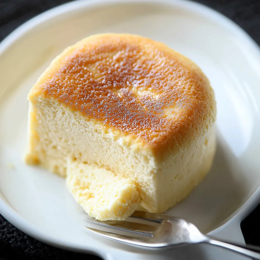 Un gâteau ultra léger, twisté façon japonaise pour changer du cheesecake classique