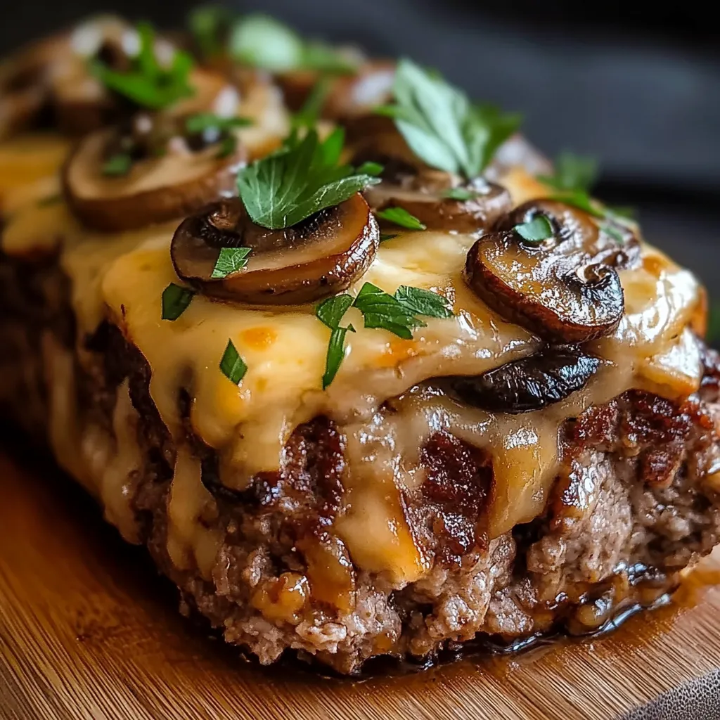 Viande Champignons Fromage Fondu