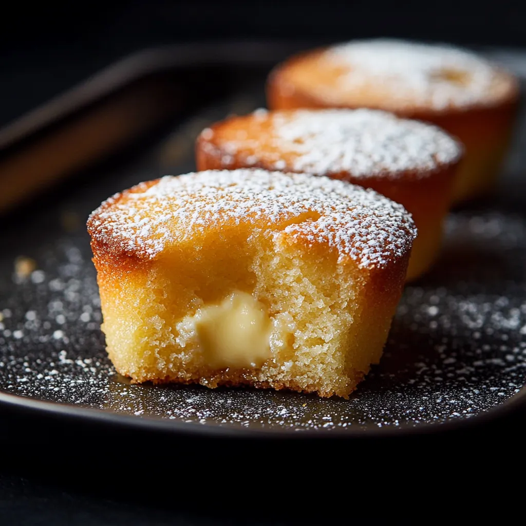 Un Gâteau Italien moelleux avec une sauce au beurre
