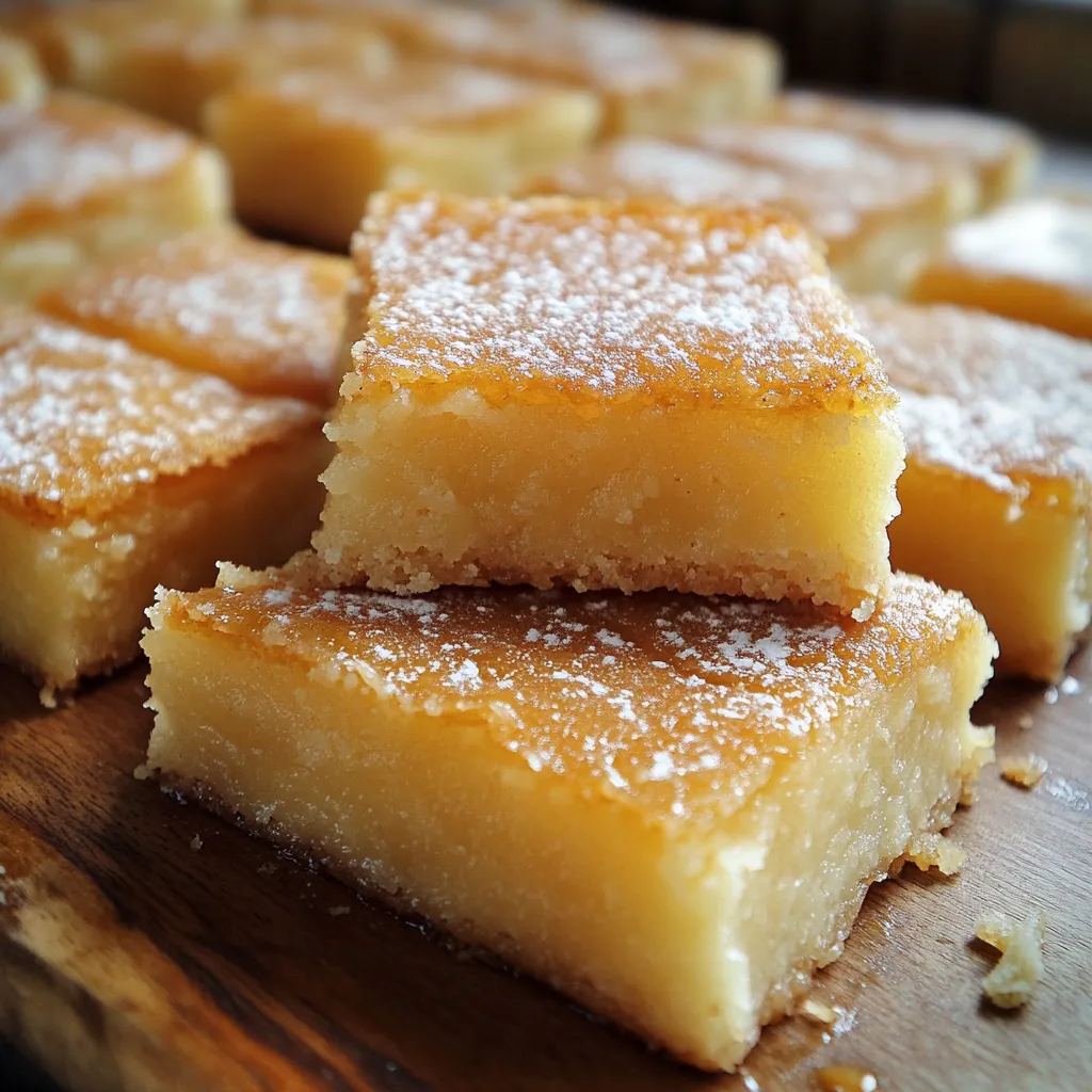 Un carré de mochi ultra moelleux au beurre fondu