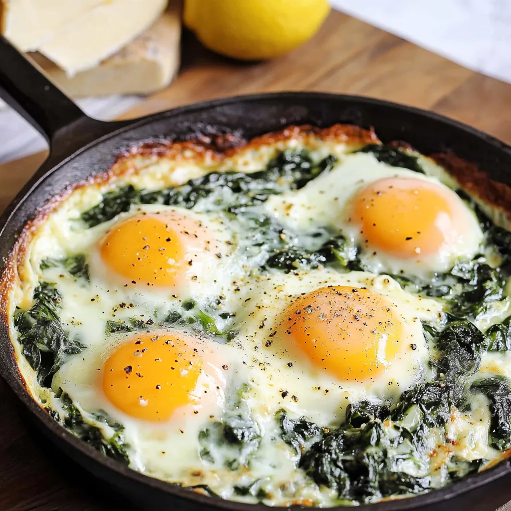 Délicieux oeufs Florentine