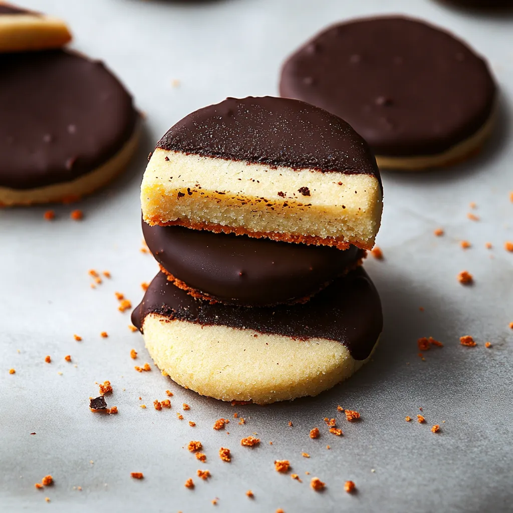 Délicieux sablés orange et chocolat