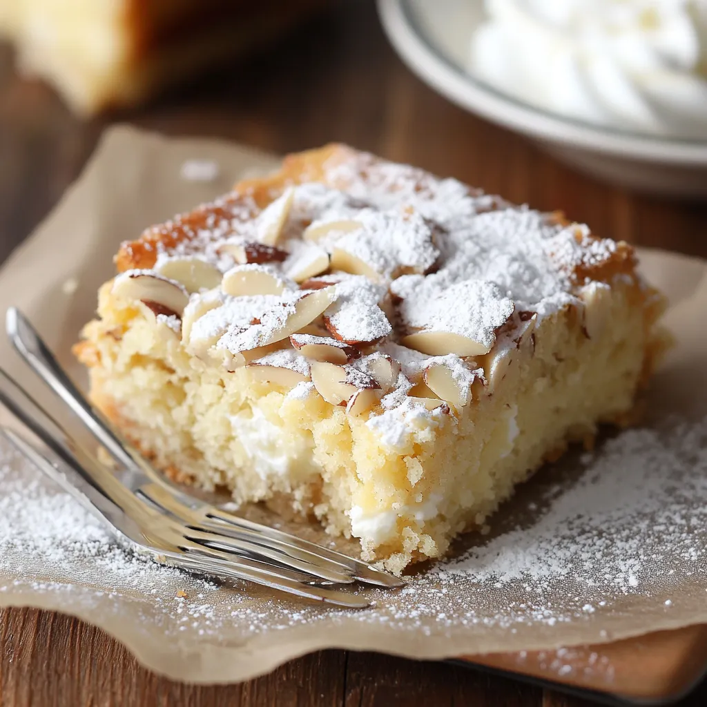 Gâteau amandes et croquant suédois