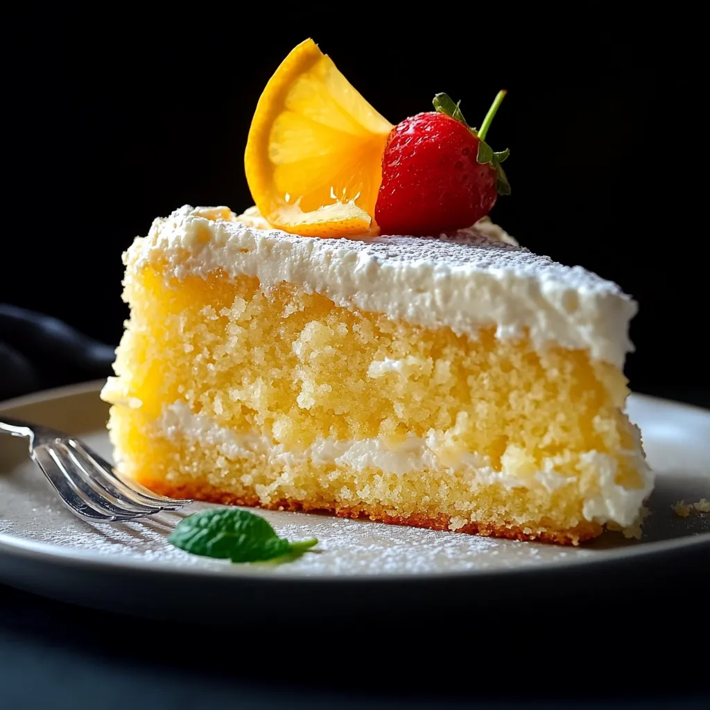 Moelleux à la ricotta et citron